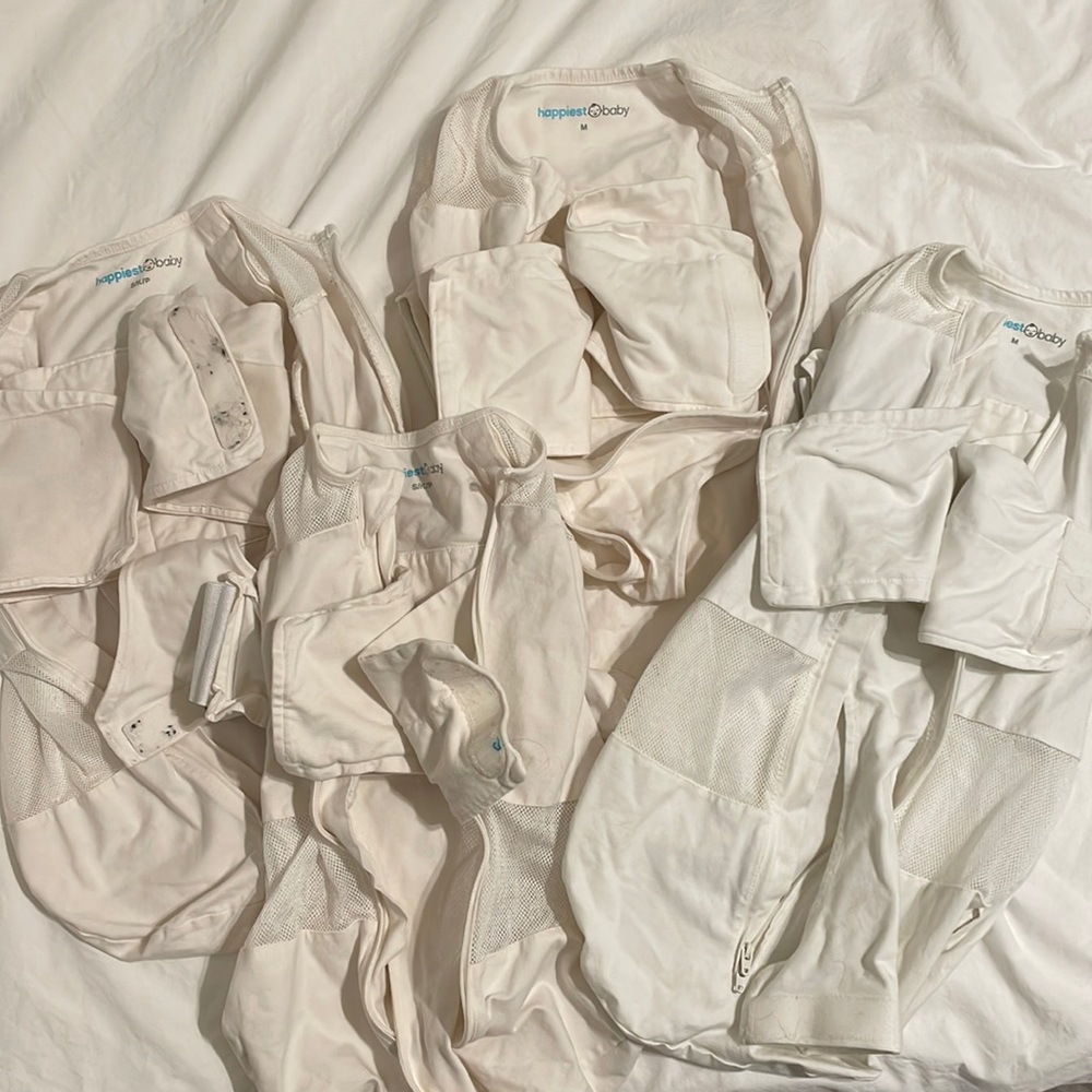 Snoo sacks. 2 small and 2 medium